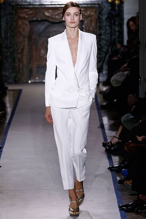 ysl white suit